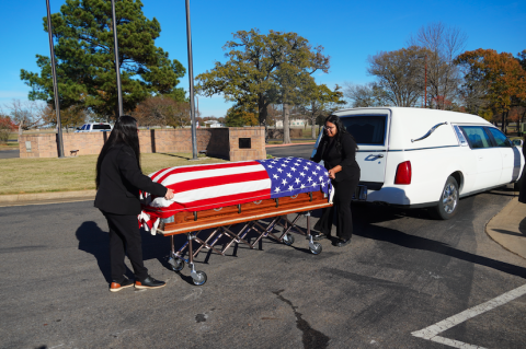Funeral Services students complete on-campus practical training